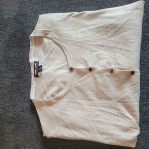 2x beige cardigan